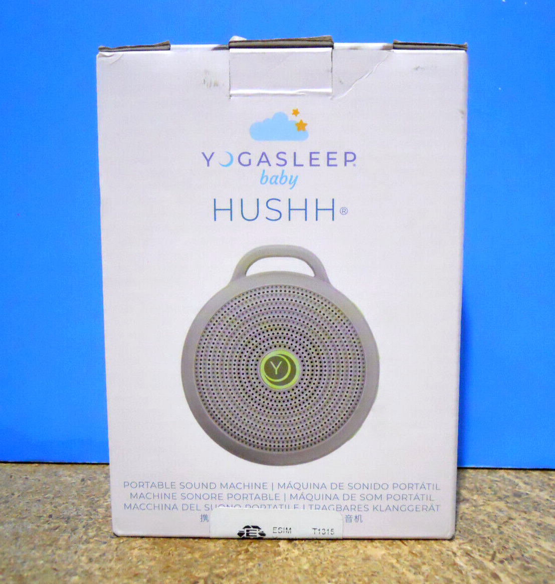 Yogasleep Baby Hushh Portable Sound Machine for Baby Soothing Sounds New Sealed!-image