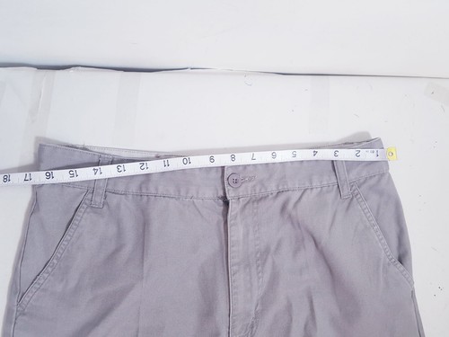 Burton Mens Beige Chino Trousers Size 32S W32 in - Picture 12 of 12