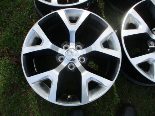 17 x 7.5 Jeep Cherokee TrailHawk OEM Factory Polished black Wheels Rim 2014-2023 - Picture 2 of 16