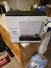 CROSLEY RYDER RECORD PLAYER WITH BLUETOOTH INPUT AND OUTPUT