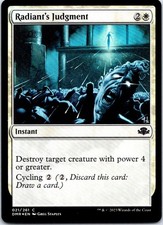 Radiant's Judgment C Foil DMR Dominaria Remastered 21 NM