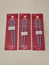 3x 2 PACKS SUSAN BATES 9.5 cm 3.75" Plastic Yarn Needles Knitting Crochet 14084