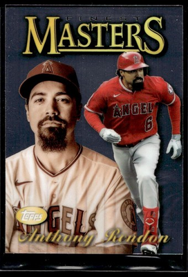 #ad 2021 Finest 1997 Topps Masters Anthony Rendon Los Angeles Angels #97FM AR $2.54