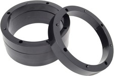 2 Pair 8" ABS Plastic Speaker Spacer Rings Subwoofer Custom Mounting Adapter