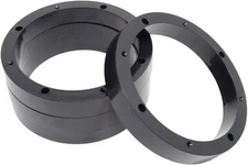 2 Pair 8" ABS Plastic Speaker Spacer Rings Subwoofer Custom Mounting Adapter