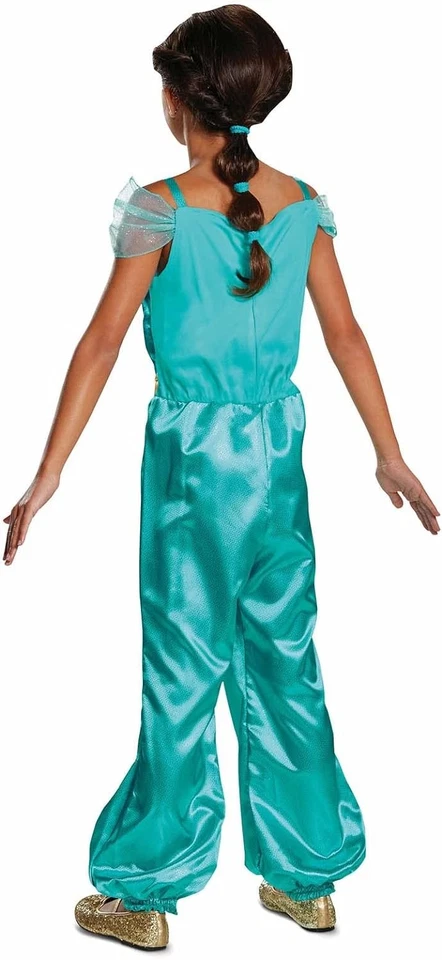 Smiffys Disney Aladdin Jasmine Classic Costume (Size 7-8) - Photo 2/4