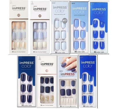 imPress Nails - Pick Your Color - NIB - Blues