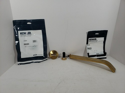 #ad Kohler T23888 2MB Components 1.2 GPM Wall Mount Bathroom Sink Faucet Brass $424.99