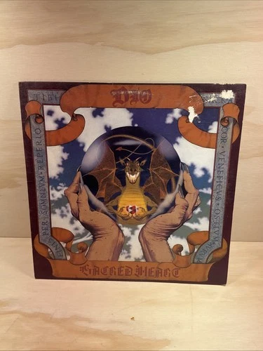 Dio: Sacred Heart - Original 1985 Vinyl LP Warner Bros. W1-25292 w/ Inner Sleeve