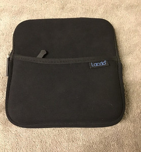 black Lacdo external cd dvd hard drive sleeve case storage