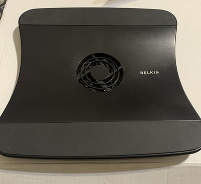 Belkin Laptop Pad Cooling Fan / Stand Black USB Powered F5L001 11.5''L