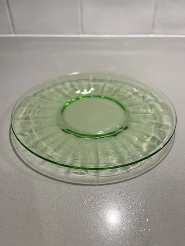 Uranium depression glass plate
