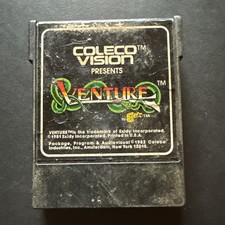 Venture Colecovision Game Cartridge Coleco Vision Arcade Well Loved