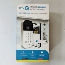 myQ Smart Garage Door Video Keypad with Camera Wi-Fi Garage Door Opener Keypad