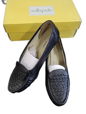 Softspots Womens Constance Black Leather Loaf...