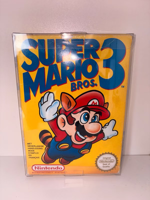 Super Mario Bros 3 Nintendo NES OVP CIB Komplett Spiel Anleitung Retro Selten