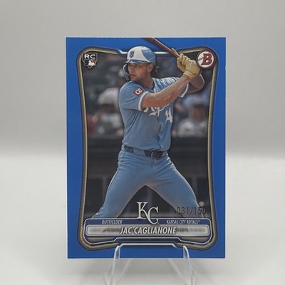 2026 Bowman Jac Caglianone Blue /150 Royals RC