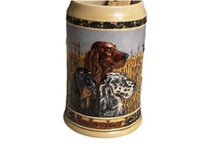 Budweiser Hunter’s Companion Series SETTERS Stein 1993 Limited Beer Mug