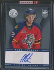 2013-14 Alex Petrovic Signed AUTO Hockey Rookie Card Panini CERTIFIED SIGNATURE