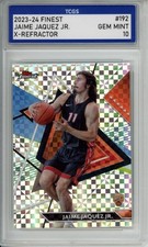 2023-24 TOPPS FINEST X-REFRACTOR JAIME JAQUEZ JR. ROOKIE RC TCGS GEM MINT 10