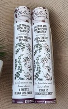 Dixie Belle - 2 Pack Belles and Whistles Transfer COTTON  EUCALPYTUS