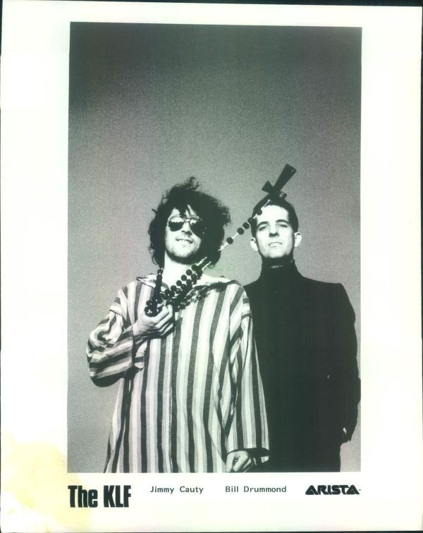 Press Photo: THE KLF 8x10 B&W