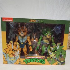 NECA TMNT Zarax & Zork Teenage Mutant Ninja Turtles Action Figure 2 Pack New