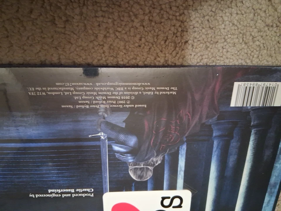 Inner Sanctum by Saxon (Record, 2016) - Image 3 of 4