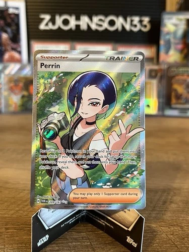 Pokémon TCG | Ultra Rare Trainer Perrin #209 | Twilight Masquerade