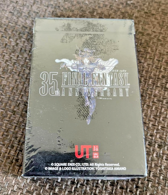 Limited】Final Fantasy 35th Anniversary UNIQLO UT Playing Cards