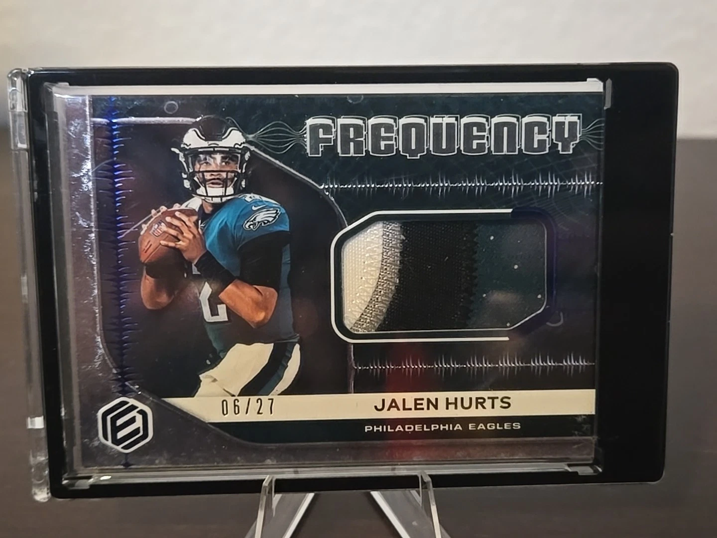 Jalen Hurts Panini Elements Frequency Memorabilia #FR12 Silver