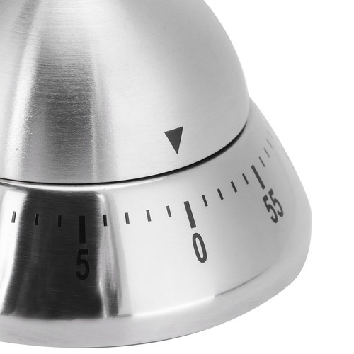 (Round)AKLOSIPY Stainl Steel Hanical Cooking Timer - Pointed Shaped Kitchen - Picture 7 of 12