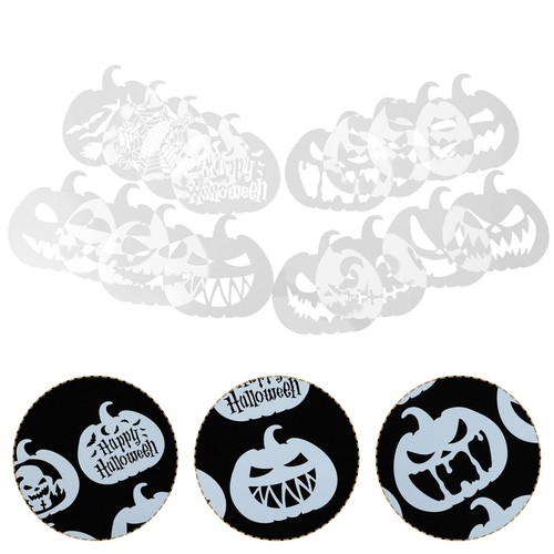 16pcs Creative Halloween Cutout Templates Cutout Templates Painting Decors - Picture 5 of 12