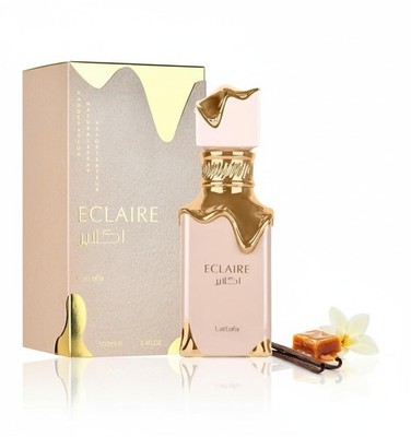 Lattafa Eclaire Eau de Parfum 3.4 Fl Oz Long Lasting Sweet Floral Fragrance