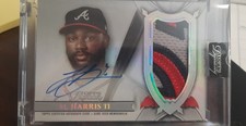 2024 Topps Dynasty - Autographed Patch Michael Harris II #DAP-MH6 Silver /5 (AU,