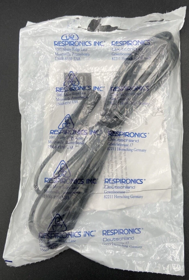 Respironics Philips Extension Cable 6" AC RP KIT C7/C8 1020425 New Factory Seal - Image 4 of 4