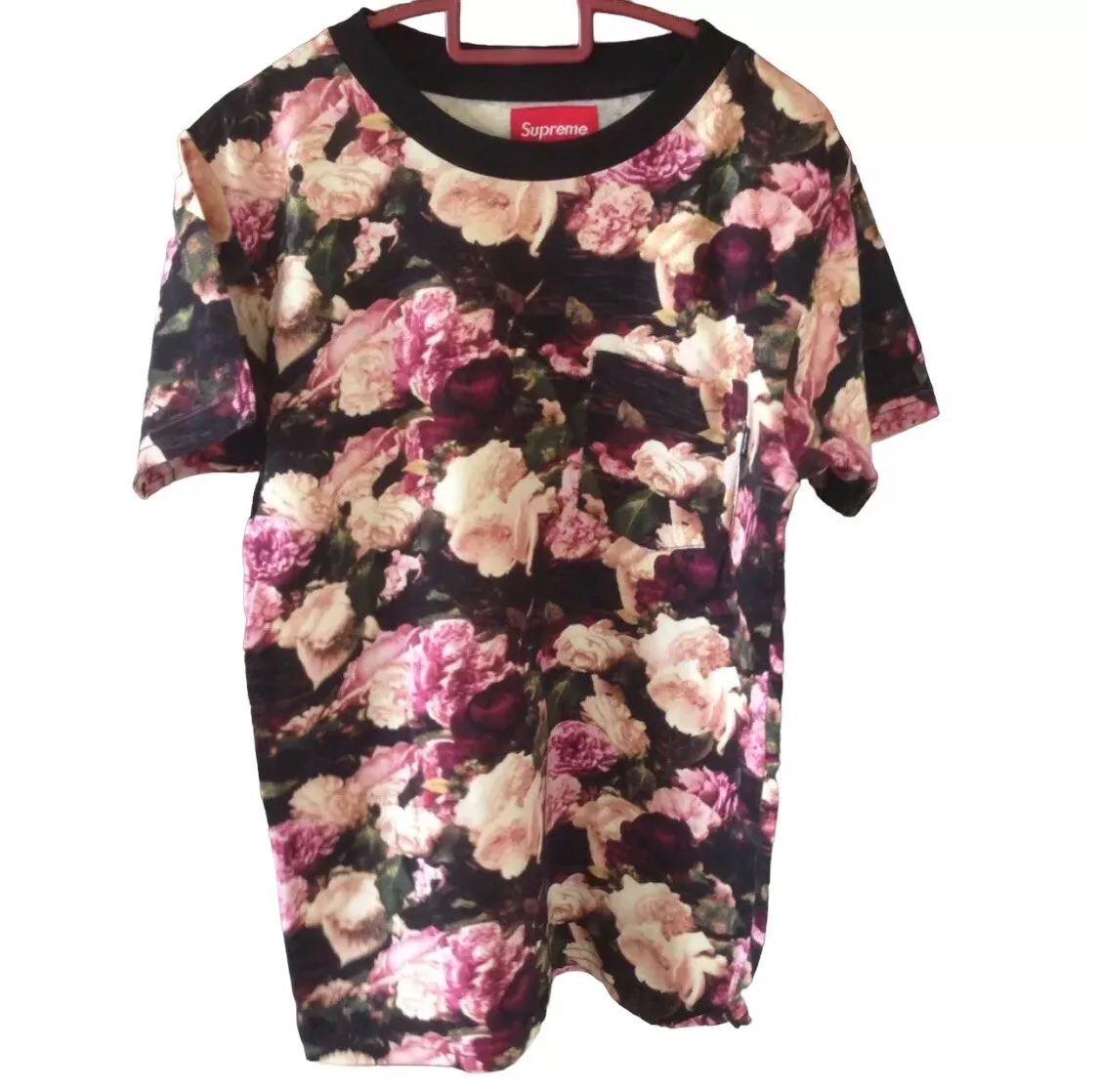 Supreme floral deals tee