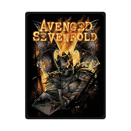 Avenged Sevenfold Band Custom Soft Fleece Throw Blanket Size Large For Sale Online Ebay