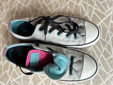 Converse Chuck Taylor All Star Double Tongue Gray - Size 4 - 553443F