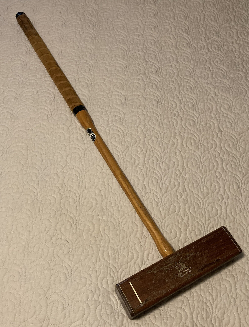 Wood Croquet Mallets New Zealand Orig. Square Mallet 10" Head 36" Length 3 Lbs. eBay