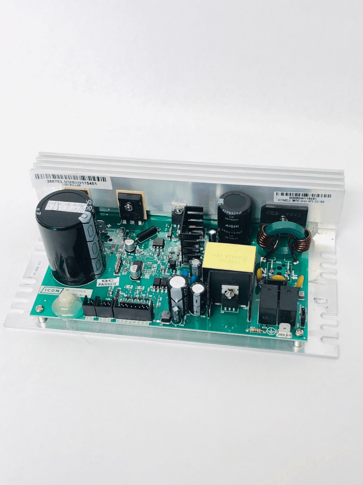 NordicTrack 1750 Treadmill Lower Motor Control Board Controller 391855 386763
