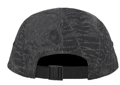 Supreme Stone Island Camp Cap Black (FW23) In Hand Pigment Supreme Stone Island Camp Cap Black (FW23) In Hand Pigment