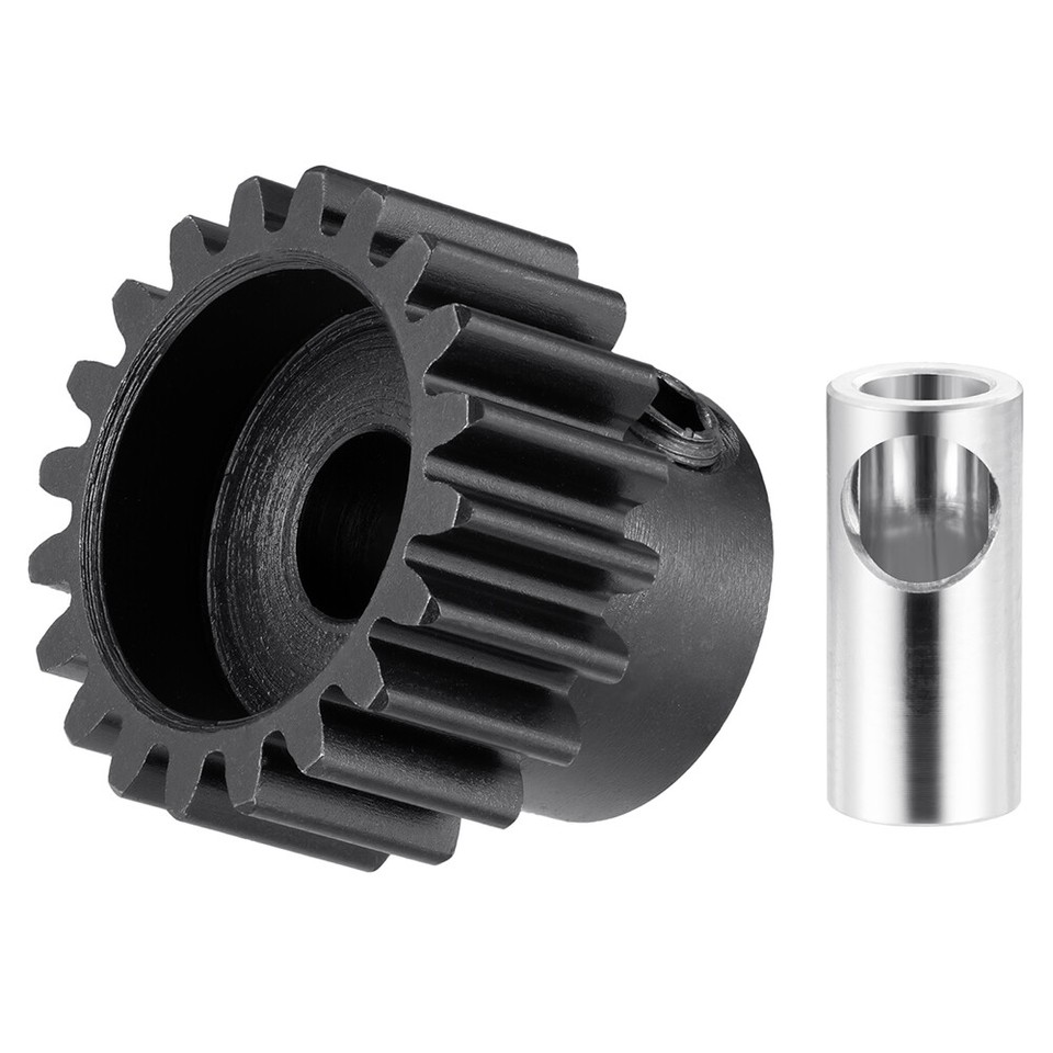 M0.8 32P 5mm Steel Pinion Gear 11-45T For 32P Spur Gear RC