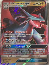 Pokemon TCG - Salamence GX 44/70 Dragon Majesty Ultra Rare Holo Card - MINT on eBay
