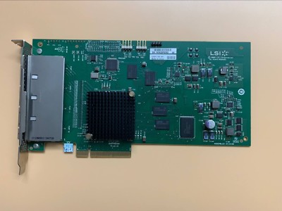 Scheda LSI SAS 9200-16e 16 Porte Esterne PCIe X8 – HBA Full Height Con Modalità IT Per ZFS E FreeNAS