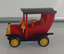 GNOMY 980 Friction Powered Vintage Toy Red Antique Car Made in Germany NWT