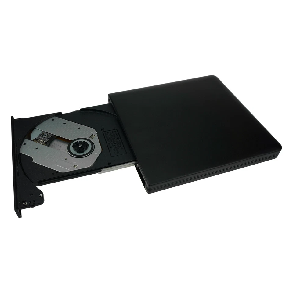 External LightScribe DVD Burner USB 3.0 Optical Drive Disc Label Writer Record - Image 2 of 4