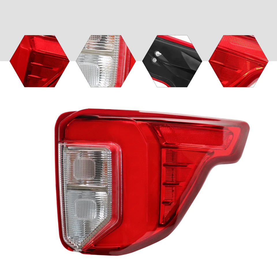 Luz trasera LED lateral derecha para Ford Explorer 2020 2021 2022 lámpara lateral pasajero Foto 3 de 4