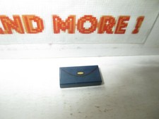 Lego 1x Tile Decorated 1x2 Purse Gold Clasp Pattern 3069bpb376