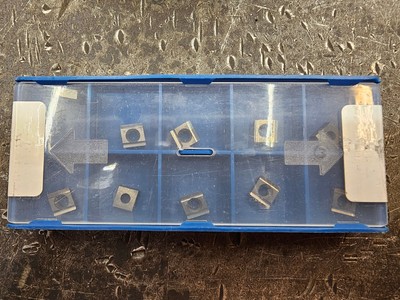 Qty 10 Herman Bilz MCEX 060204 FRHAK1 MCEX060204FRHAK1 HF-N20 Carbide Inserts